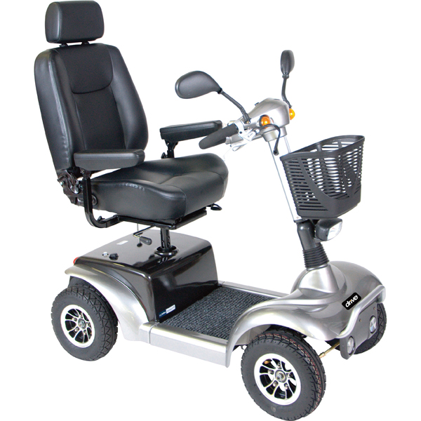 Prowler 3410 4-Wheel Scooter - 20 Inch Captain Seat - Click Image to Close